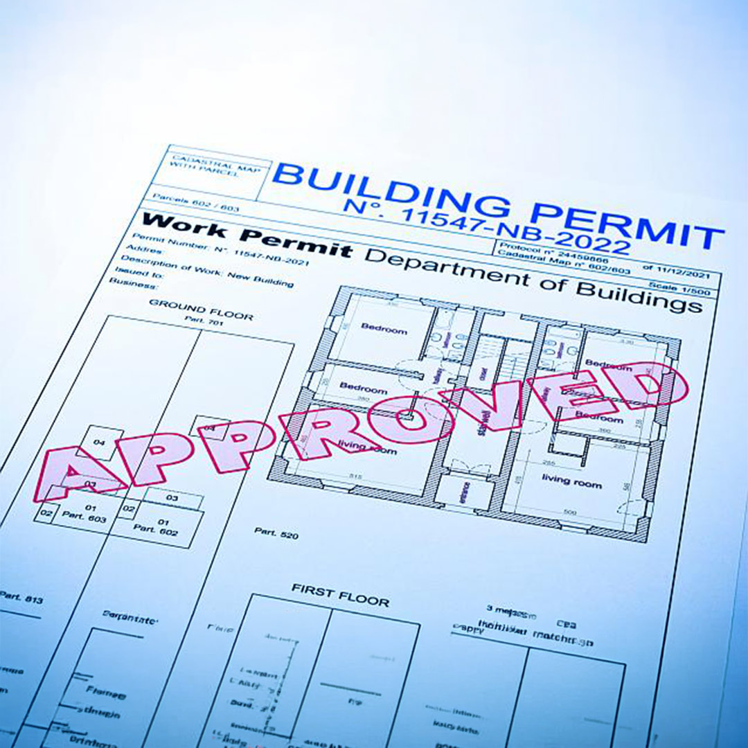 San Diego Building Permit for exterior remodeling.